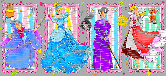 16oz Disney style-D-1530